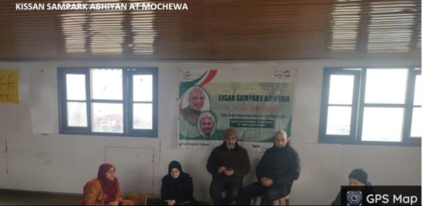 Farmers Orientation program under HADP held in district Budgam at Mochewa