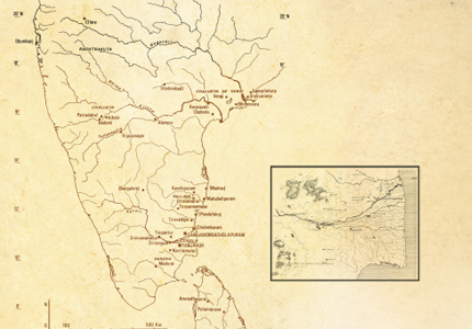 City Map of Thanjavur